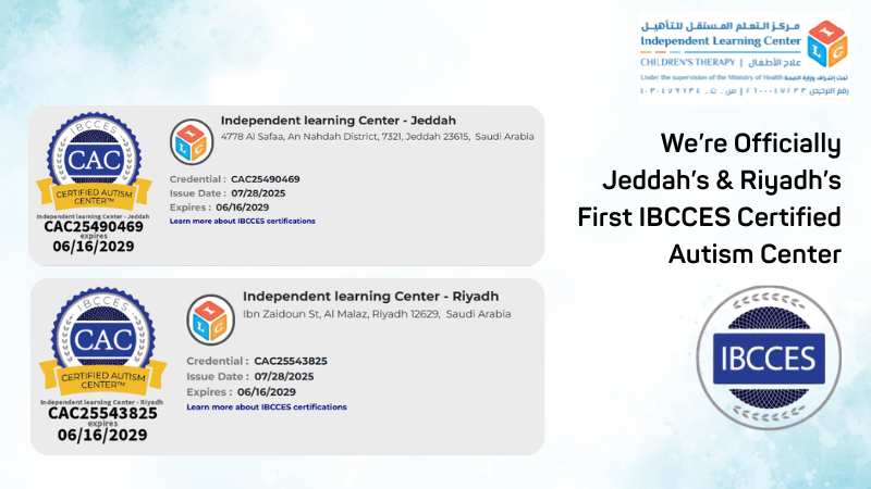 ILC First Certified Autism Center